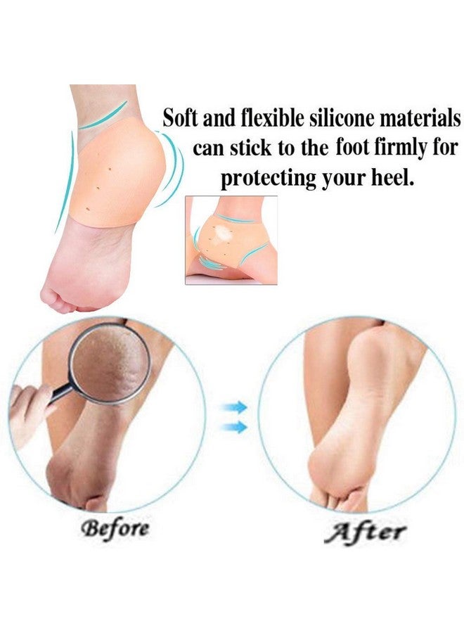 DEBIRE Silicon Gel Anti Crack Heel Socks for Swelling, Pain Relief, Foot Care For Men & Women - Image 4