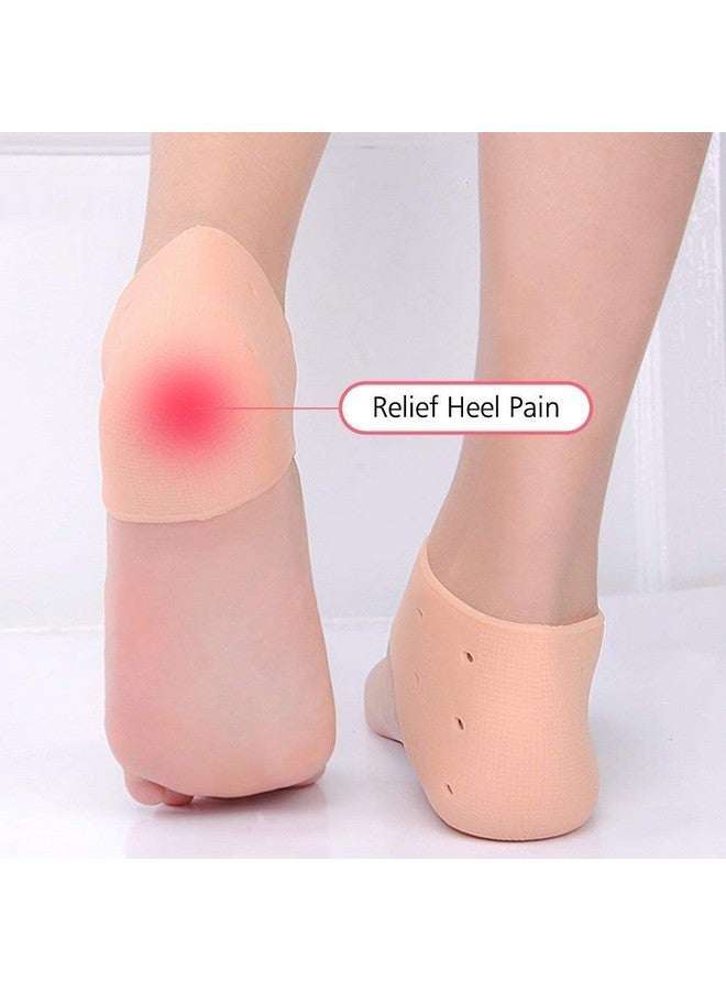 DEBIRE Silicon Gel Anti Crack Heel Socks for Swelling, Pain Relief, Foot Care For Men & Women - Image 5
