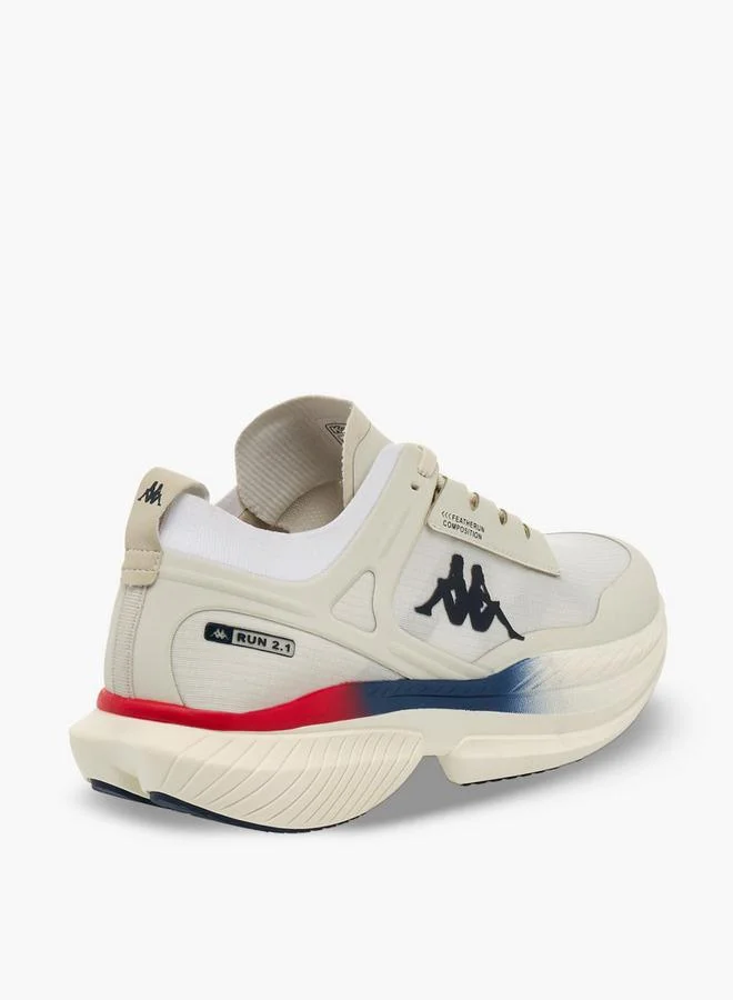 Kappa WHITE Men Lace-Up Running Shoes for Men | Best Price UAE