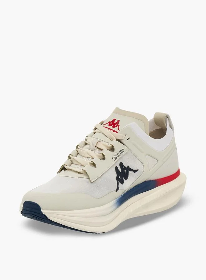 Kappa WHITE Men Lace-Up Running Shoes for Men | Best Price UAE