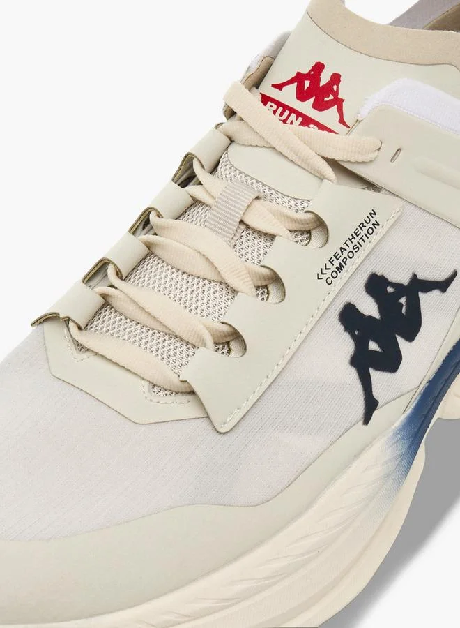 Kappa WHITE Men Lace-Up Running Shoes for Men | Best Price UAE