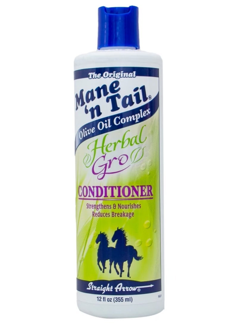 Mane 'n Tail Herbal Gro Conditioner 355ml - Image 1