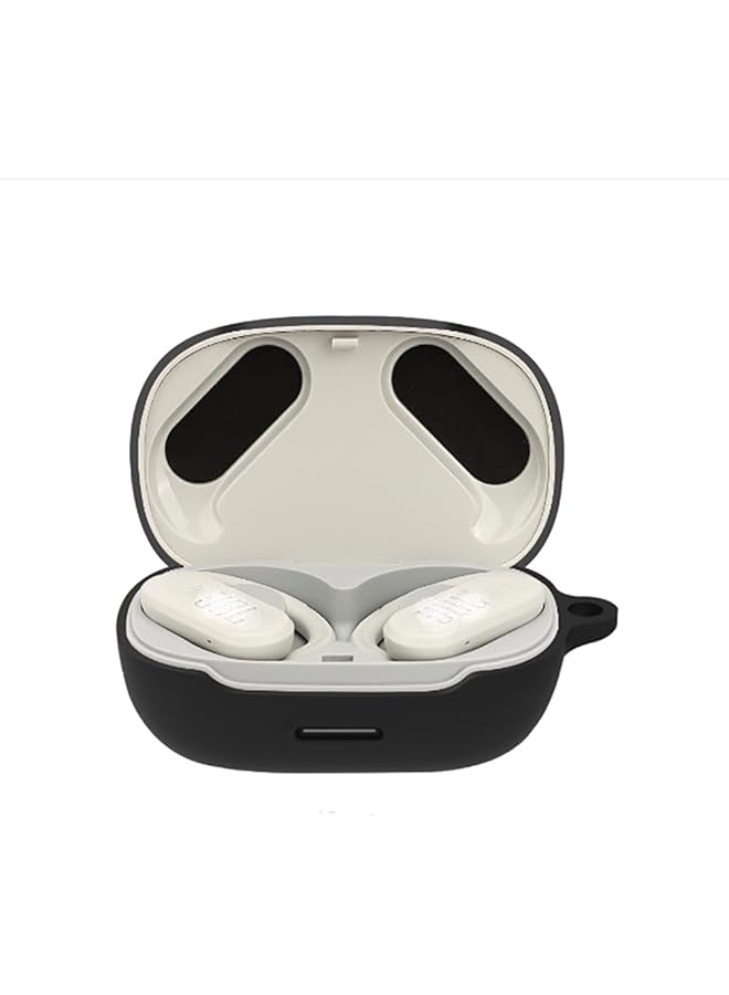 erorex Silicone Case For Jbl Endurance Peak 3 Dust And Water Proof True Wireless Active Earbuds Headphones Protective Cover Charging Box Sleeve  - Image 2