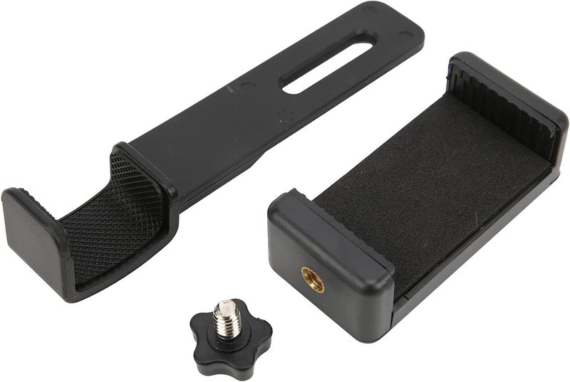 Mobile Phone Securing Clip for Holder, Durable Plastic Phone Holder, Fits 6-8.6cm Wide Phones - Lightweight Design, Rubber Cushions for Protection, Easy Access for Vloggers and - Image 1
