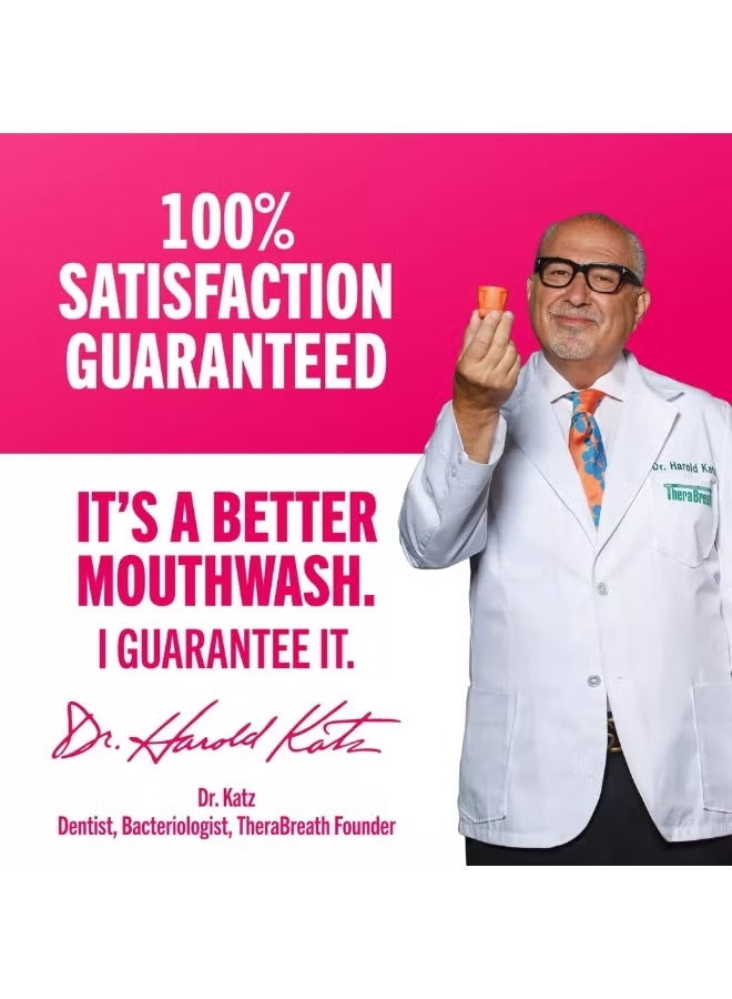 ثيرابريذ ثيرا بريث غسول الفم الأمريكي بنكهة النعناع المنعش أصلى 100%473 مل - Image 5