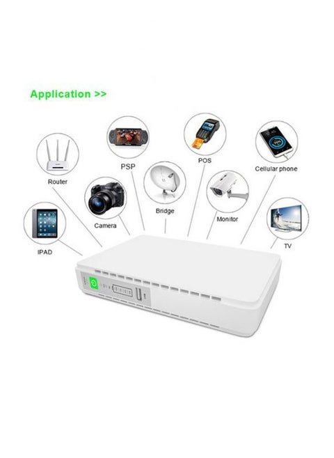 MINI DC UPS 8800mah Multipurpose Power bank mini ups Poe 430p For Wifi Router And Cctv