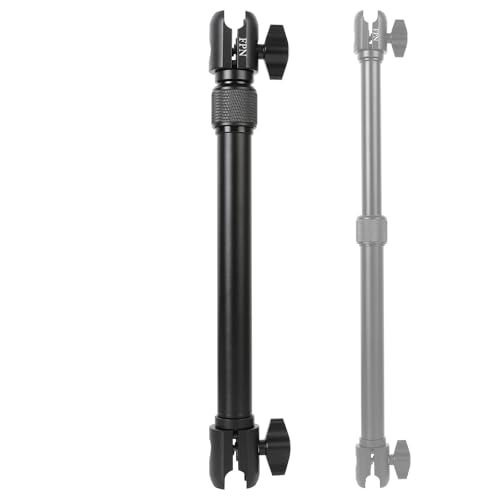 FPN All-Aluminum Extension Double Socket Arm, Adjustable Telescopic Mounting Arm 11.5 to 17 Inch, Compatible with RAM B Size Mounts and Other Industry Standard 1" / 25mm Ball Components - Image 1