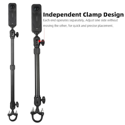 FPN All-Aluminum Extension Double Socket Arm, Adjustable Telescopic Mounting Arm 11.5 to 17 Inch, Compatible with RAM B Size Mounts and Other Industry Standard 1" / 25mm Ball Components - Image 5