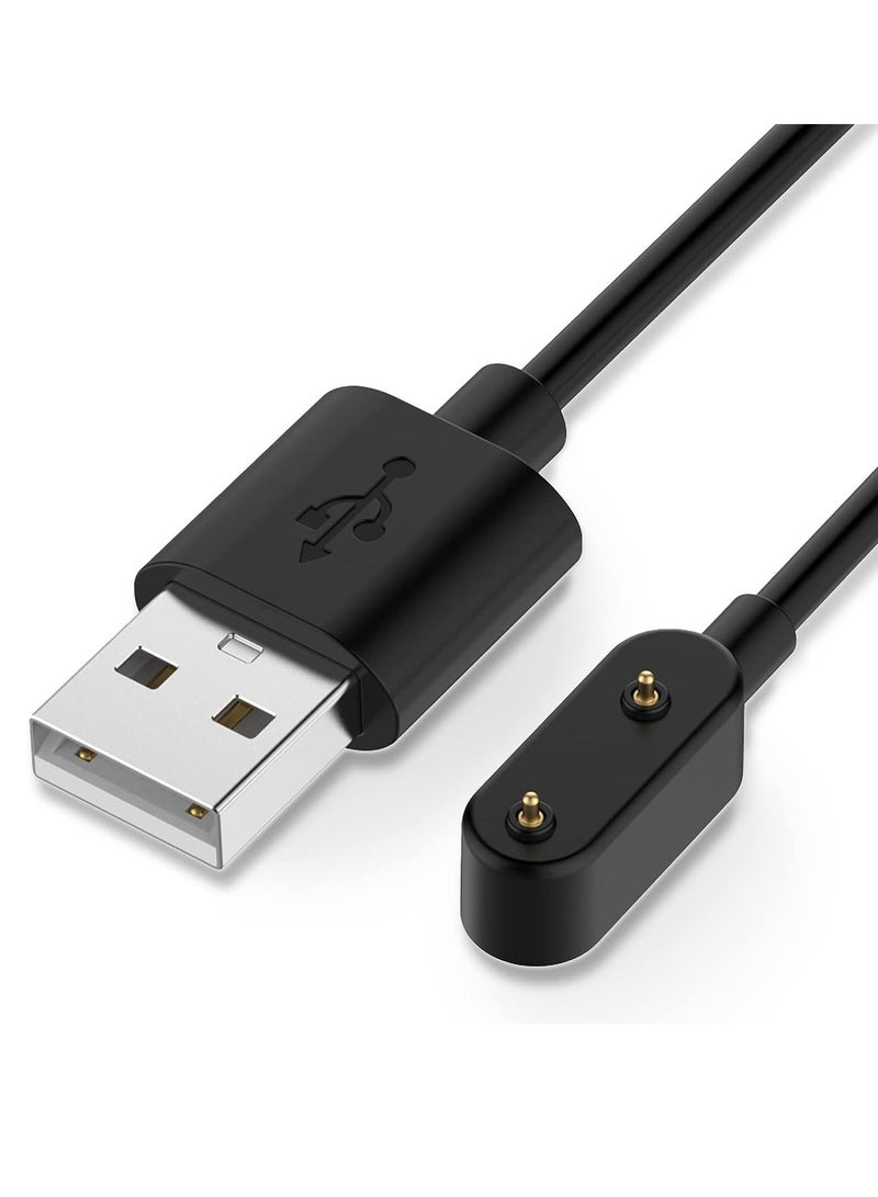 ELTRAZONE Charger Compatible with Huawei Watch Fit, USB Charging Cable Cord Base Dock Charger Adapter Stand For Huawei Band 6/7/8 smartwatch (Black) - Image 2