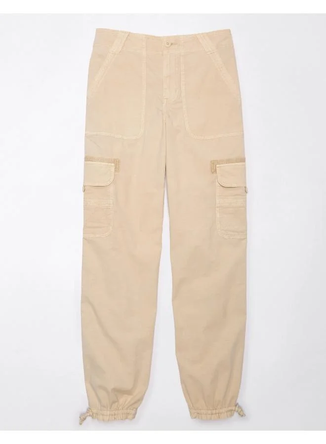 American Eagle High Waist Pocket Detail Cargo Jogger