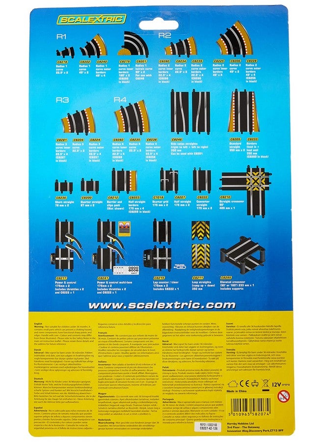 Scalextric C8207 Track Half Straight 6.75 inches - Image 2