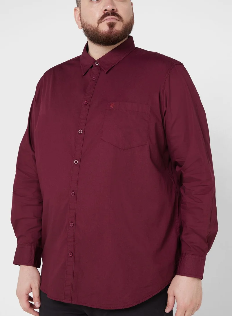 توماس سكوت Thomas Scott Plus Size Cotton Casual Shirt