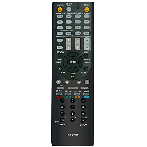 Allimity RC-879M Replacement Remote Control fit for Onkyo AV Receiver TX-NR535 TX-SR333 HT-R393 HT-S3700 TXNR535 TXSR333 HTR393 HTS3700 - Image 1