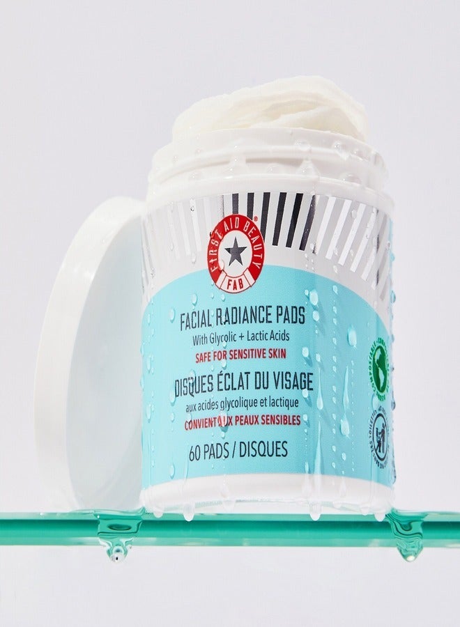 First Aid Beauty First Aid Beauty Facial Radiance Pads with Glycolic and Lactic Acids (60 pads) - Image 4