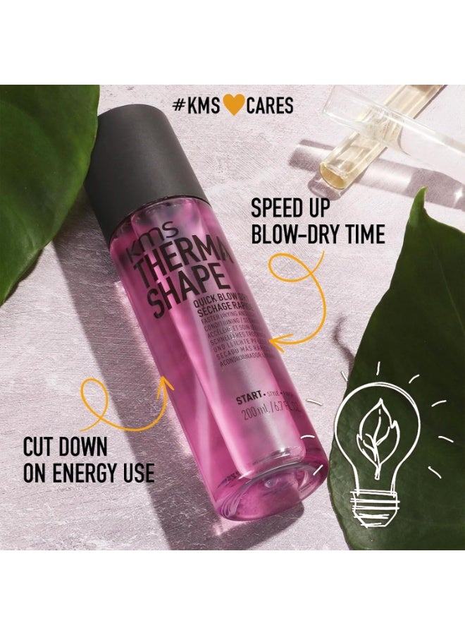 KMS THERMASHAPE Quick Blow Dry Spray for Full, Natural Blow Outs 6.7 oz - Image 4
