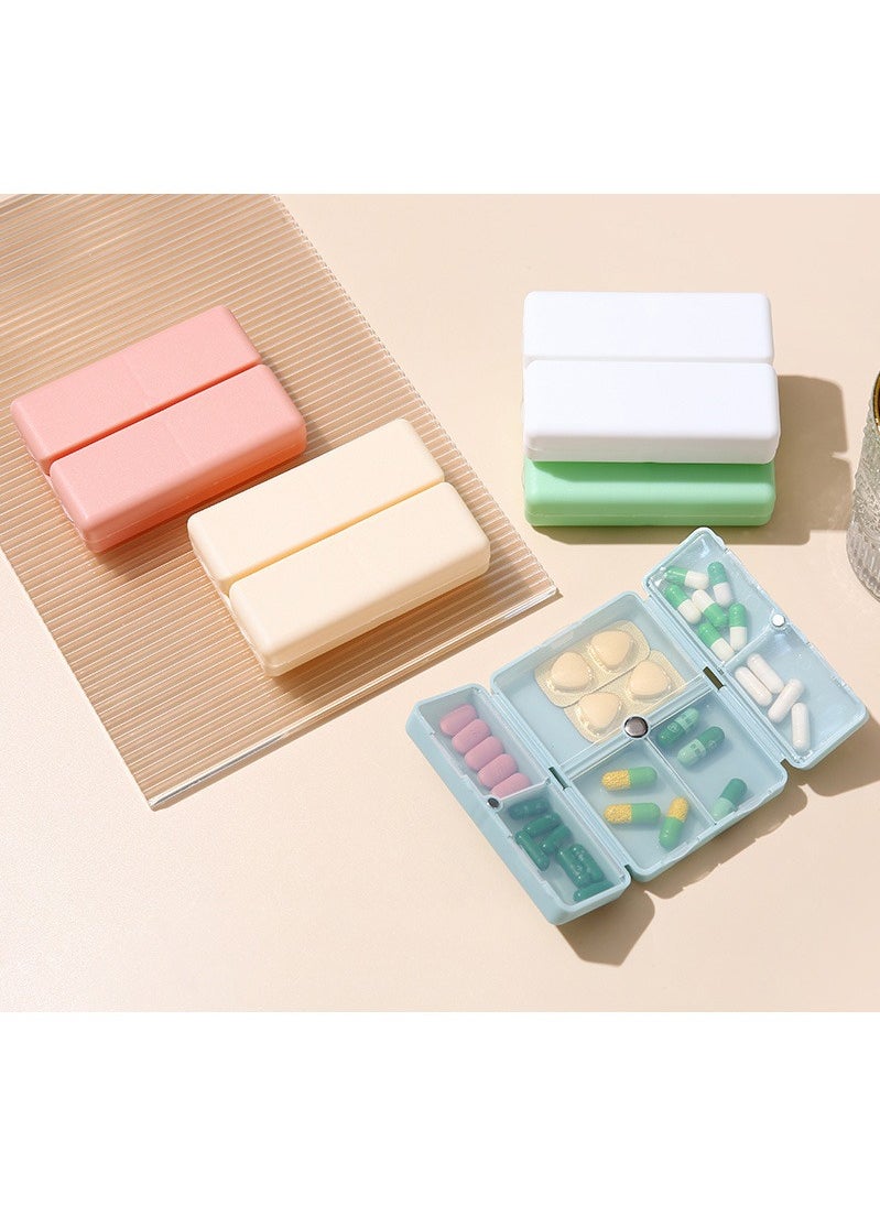 Generic - Weekly Travel Pill Organizer,7 Compartment Waterproof Airtight Pill Box Container for Vitamin, Fish Oil, Capsule - Image 1