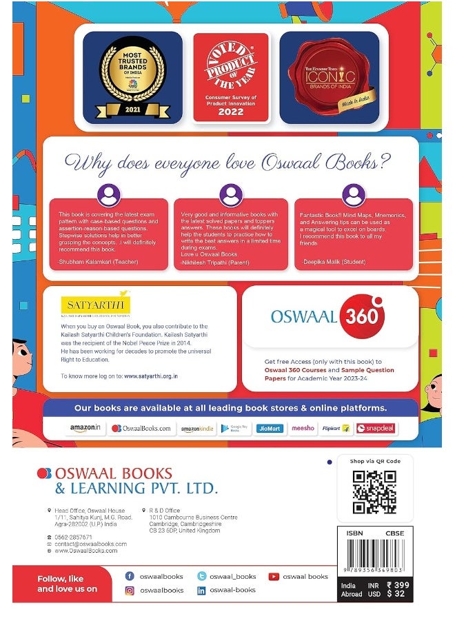 null - Oswaal CBSE Chapterwise Solved Papers 2023-2014 Sociology Class 12th (2024 Exam) - Image 1