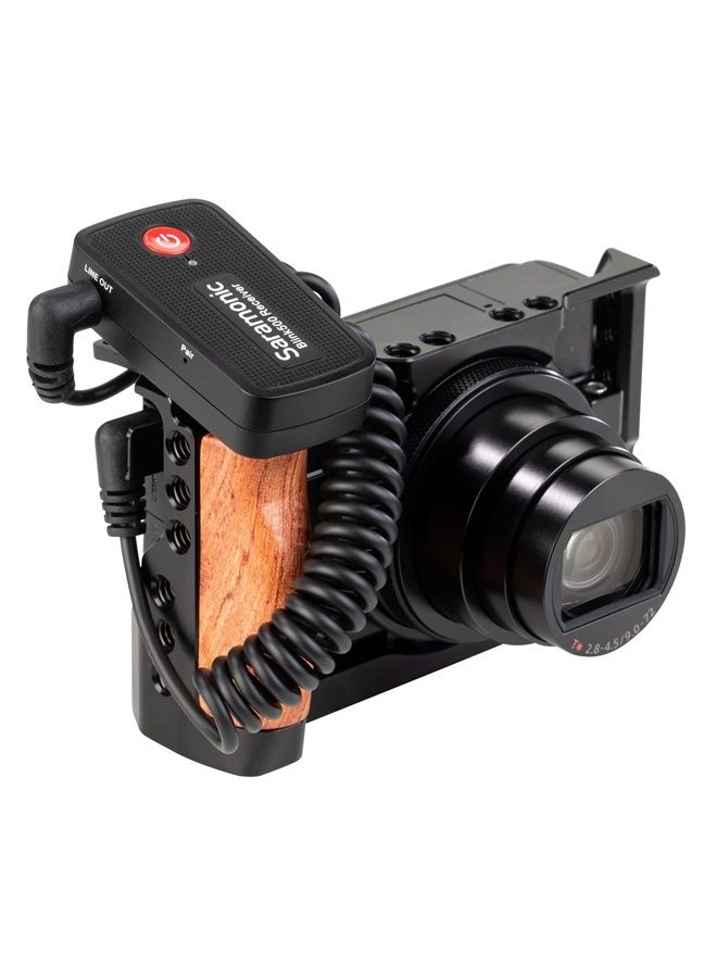 Saramonic 2.4 GHz Camera-Mountable Wireless Mic Dual-Receiver for Cameras & Mobile w/TRS & TRRS (Blink 500 RX), Black (BLINK500RX) - Image 2