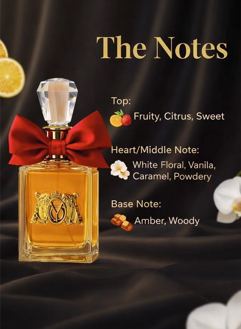 Youmar Collection No. 8867 Long-Lasting Luxury Perfume for Women 100ML – Fruity Floral Vanilla Caramel Fragrance - Image 2
