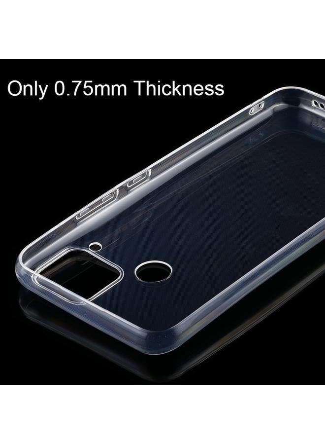 إيروريكس جراب لهاتف OPPO Realme C15، جراب واقٍ ناعم شفاف فائق النحافة مصنوع من مادة TPU بسمك 0.75 مم - Image 5