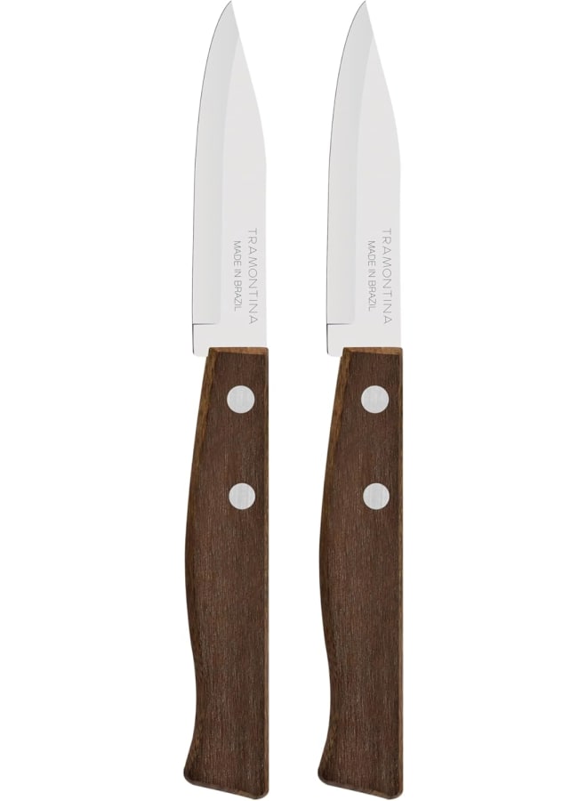 Tramontina Tradicional Veg. Fruit 3 2Pc Paring Knives Set - Image 2