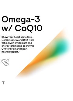 ثورن أوميغا 3 CoQ10 يدعم صحة القلب والدماغ | مكمل غذائي 90 جيل كابس  - Image 4