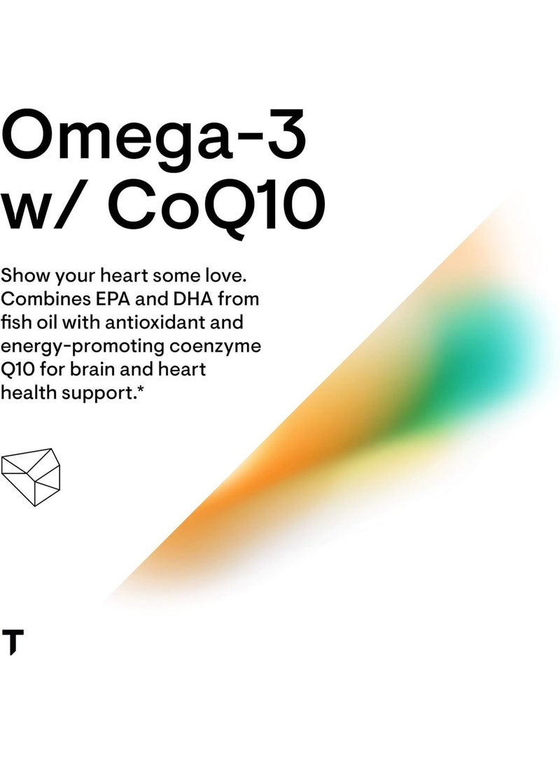 Thorne Omega-3 with CoQ10 - 450 mg EPA and 180 mg DHA with CoQ10 - 90 Gelcaps Dietary Supplement - Image 4
