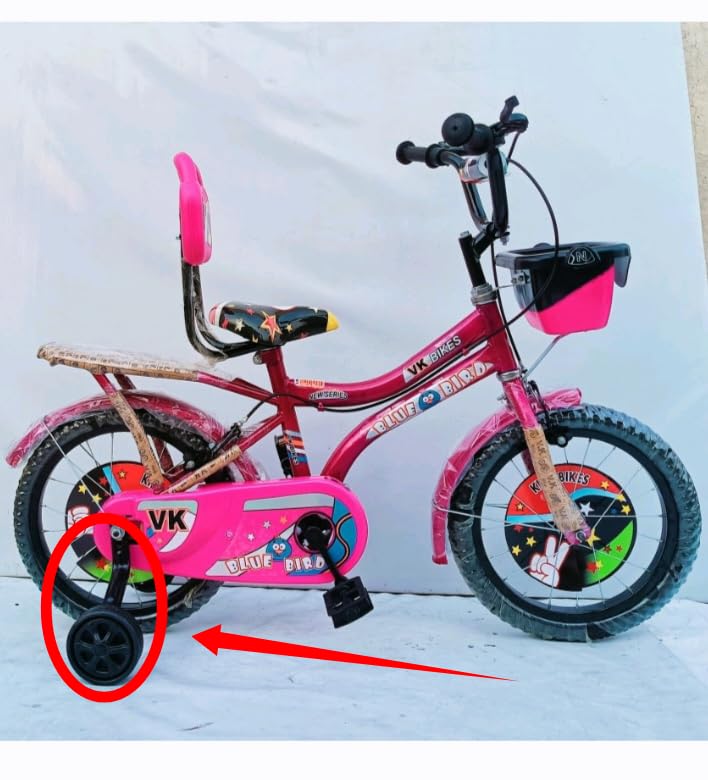 Neemo Bicycle Training Wheels, Side Support Wheels for Children's Cycle, size 12 inch cycle 14 inch cycle - Image 1