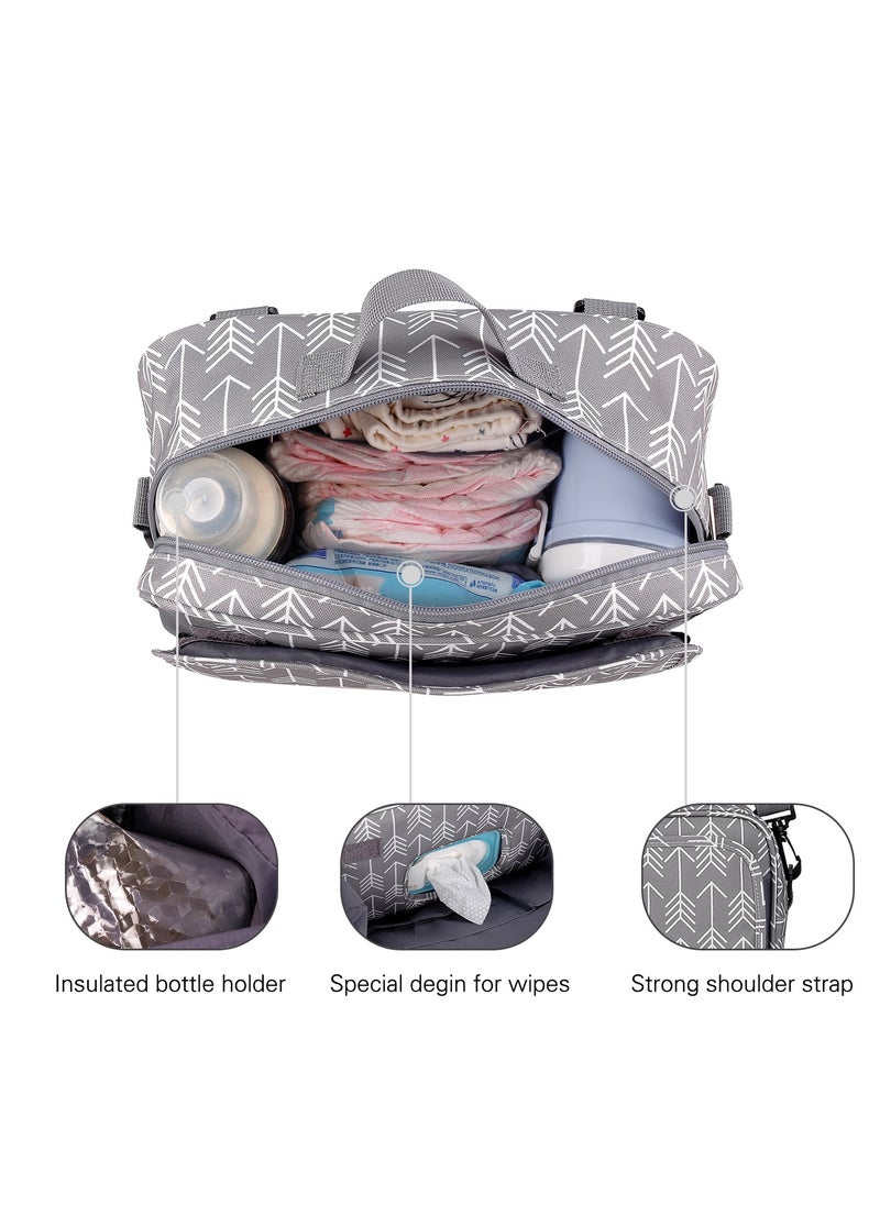 Gonice Diaper Caddy Tote Baby Stroller Bag Nursery Storage Bin for Diapers  - Image 4