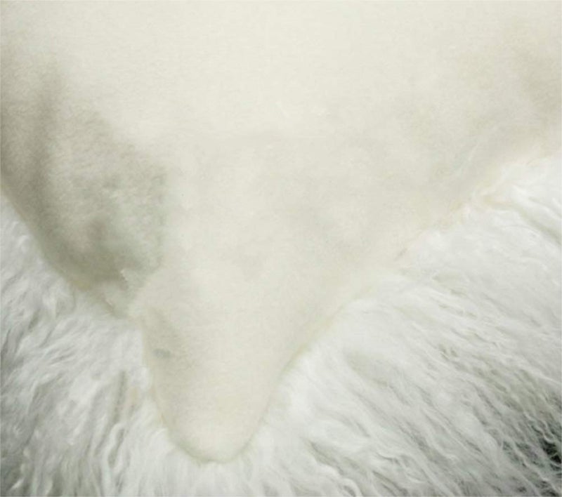 yingda1992 Mongolian Lamb Fur Throw Pillow Cover Soft Fluffy Square Cushion Car Accessories Decorated for Livingroom - Image 2