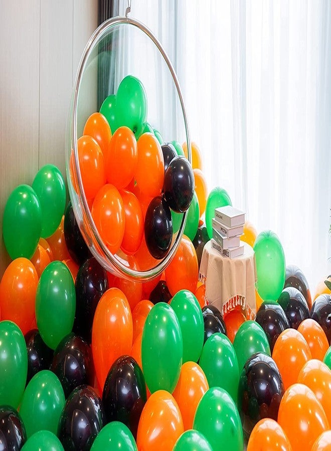 Vail Creations بالونات معدنية مقاس 10 بوصات من إنتاج شركة Vail Creations، صنع في الهند، لتزيين حفلات أعياد الميلاد/حفلات الذكرى السنوية (برتقالي، عبوة من 50 بالونًا). - Image 5