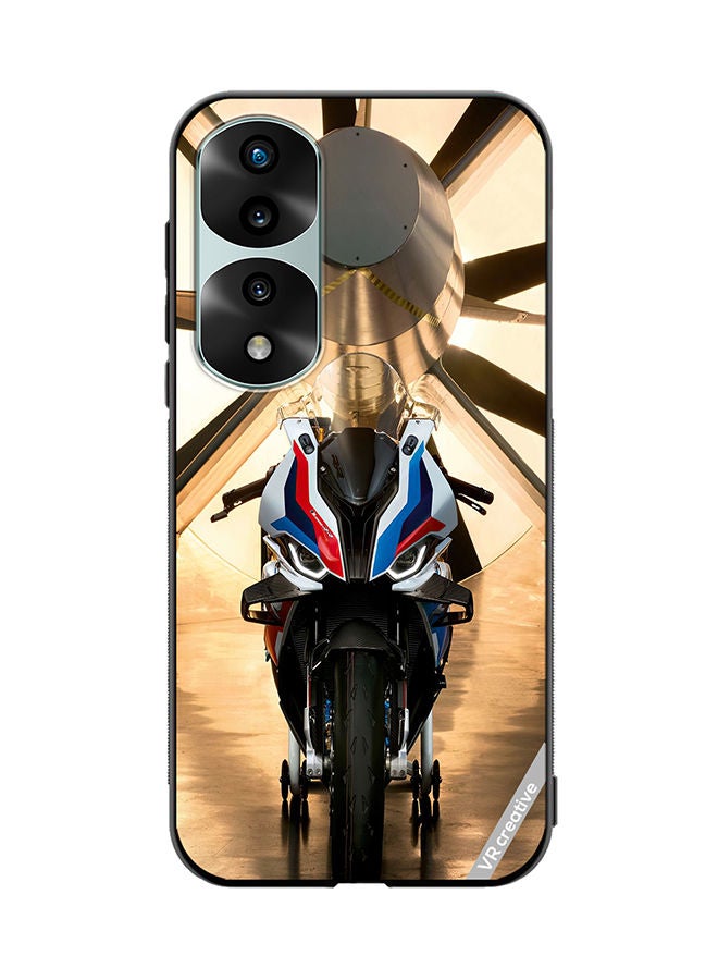 VR CREATIVE Protective Case Cover For Honor 70 Pro plus Bike Design Multicolour - Image 1