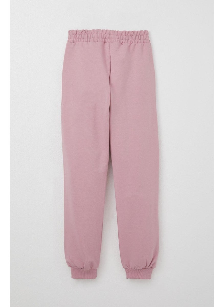 Breeze - Girls Tracksuit League Themed Front V Stitched 5-10 Years Old, Dusty Rose - Image 1