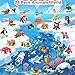 VEMBAP 34 Packs Party Favors for Kids Ocean Animal Building Blocks for Goodie Bags Stuffers Classroom Prizes Valentines Day Birthday Gifts for Boys Girls Ages 6 - Image 4