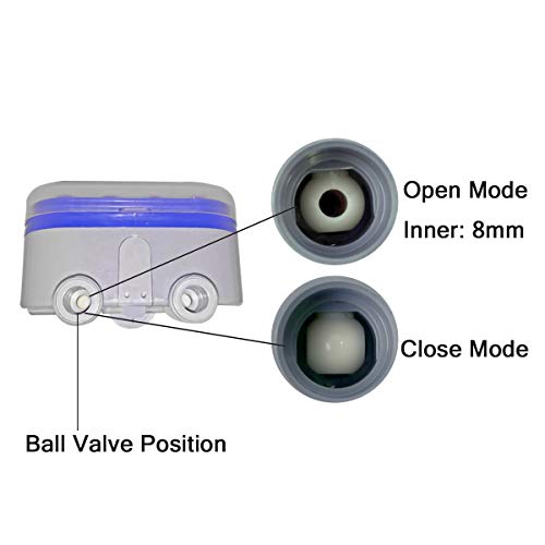 Yardeen Dual Outlet Water Timer Irrigation Controller System, No Water Pressure Required - Image 3