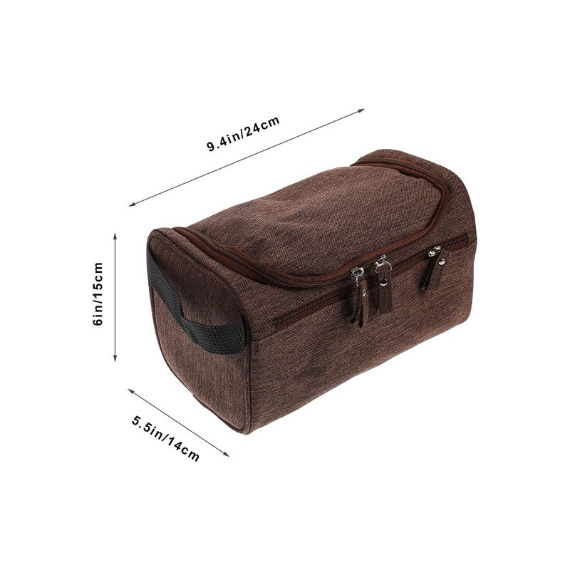 Large Capacity Waterproof Travel Makeup Bag Portable Cosmetic Organizer For Women - Image 3