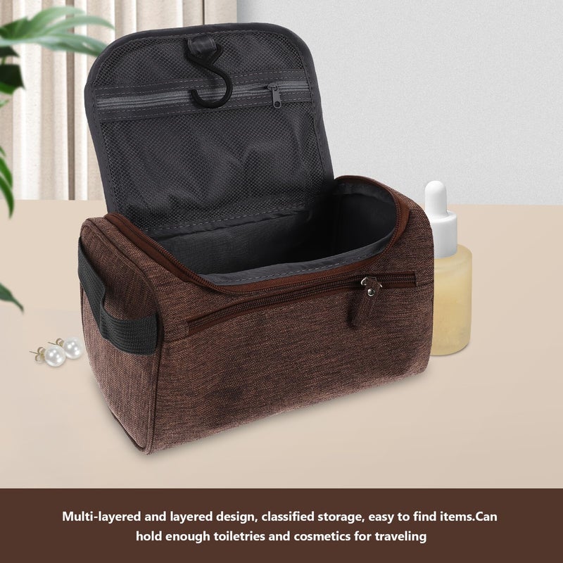 Large Capacity Waterproof Travel Makeup Bag Portable Cosmetic Organizer For Women - Image 5