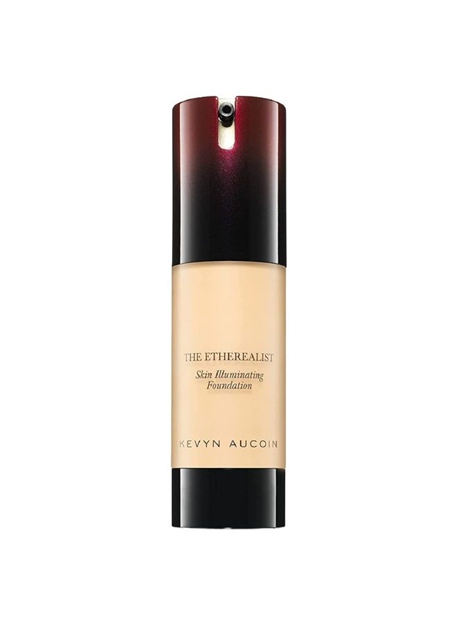 Kevyn Aucoin The Etherealist Skin Illuminating Foundation, EF 01 (Light) shade: Comfortable, shine-free, smooth, moisturize. Medium to full coverage. Makeup artist go to. Even, bright & natural look.