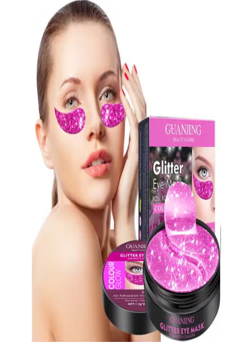 GUANJING Glitter Eye Mask Rose Root And Collagen - Image 4