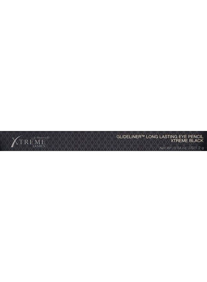 Xtreme Lashes GlideLiner Long Lasting Eye Pencil Xtreme Black with Sharpener - Image 4