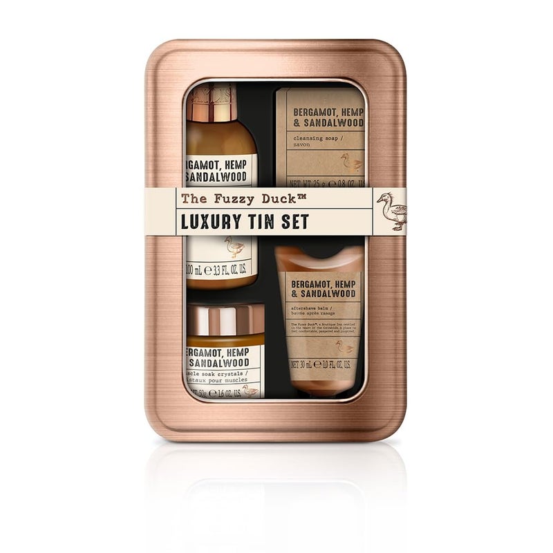 Baylis  Harding Gift Set for Men  The Fuzzy Duck Bergamot Mens Hemp  Sandalwood