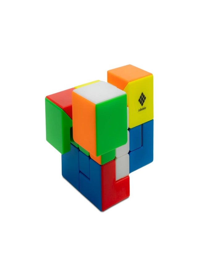 Cubelelo Drift Puppet I Speed Cube | Brain Teaser Puzzle Toys | Limited Rotation | Creative New Cube for Kids and Adults - Image 4