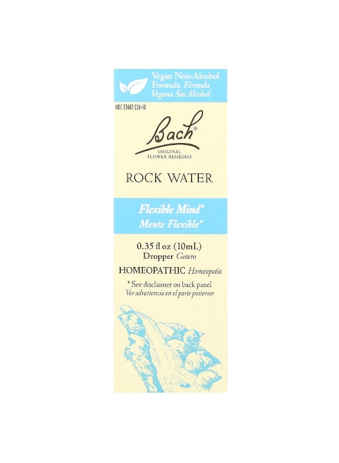 Bach باخ، العلاجات الزهرية الأصلية، ماء الصخور، 0.35 أونصة سائلة (10 مل) - Image 1