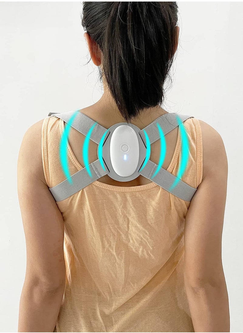 Generic Smart Posture Corrector, Upper Back Brace with Vibration Intelligent Posture Reminder, Posture Trainer for Women Kids Men, Prevent Humpback Keep Right Posture  - Image 1