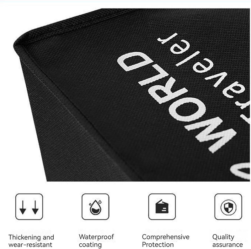 Travel Luggage Cover Suitcase Protector for Wheeled Suitcase,Scratch-Resistant,Waterproof Baggage Covers, Luggage Trolley Case Cover, Fits Most 20" to 30" (22-Inch) - Image 3
