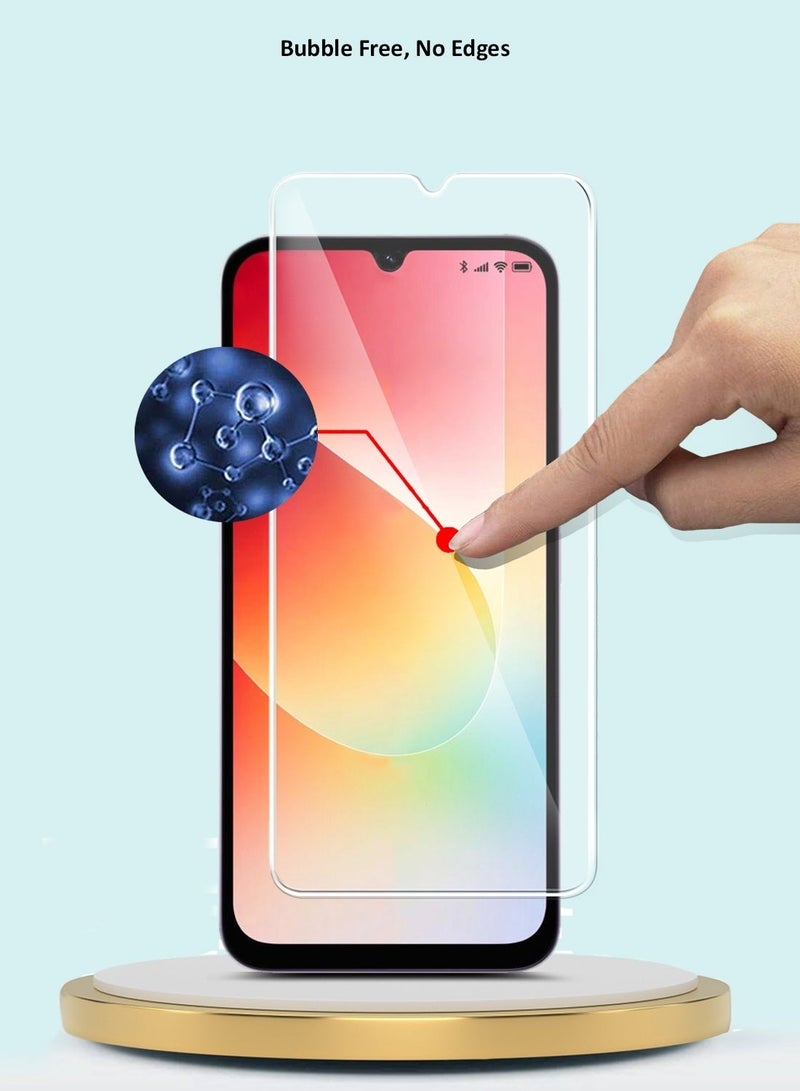 GMAX [2 PACK] Xiaomi Redmi 15A 5G 2026 GMAX Premium Series Curved Edges 9H 2.5D Tempered Glass Screen Protector - Clear - Image 4