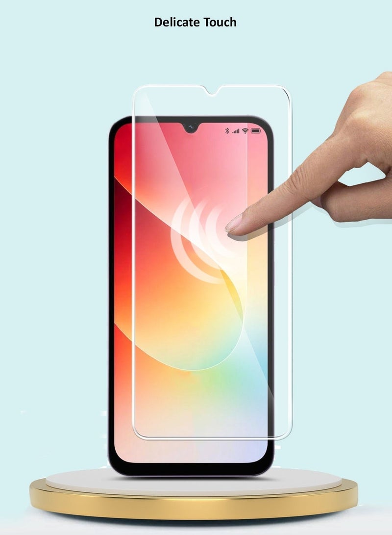 GMAX [2 PACK] Xiaomi Redmi 15A 5G 2026 GMAX Premium Series Curved Edges 9H 2.5D Tempered Glass Screen Protector - Clear - Image 5