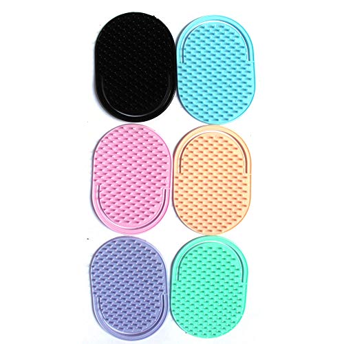 LJL Traders Portable Thin Pocket Comb, Scalp Massager (Oiling and Shampooing) Hair Comb Brush (Pack of 4 Multi Color) - Image 3
