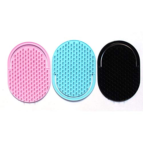 LJL Traders Portable Thin Pocket Comb, Scalp Massager (Oiling and Shampooing) Hair Comb Brush (Pack of 4 Multi Color) - Image 2