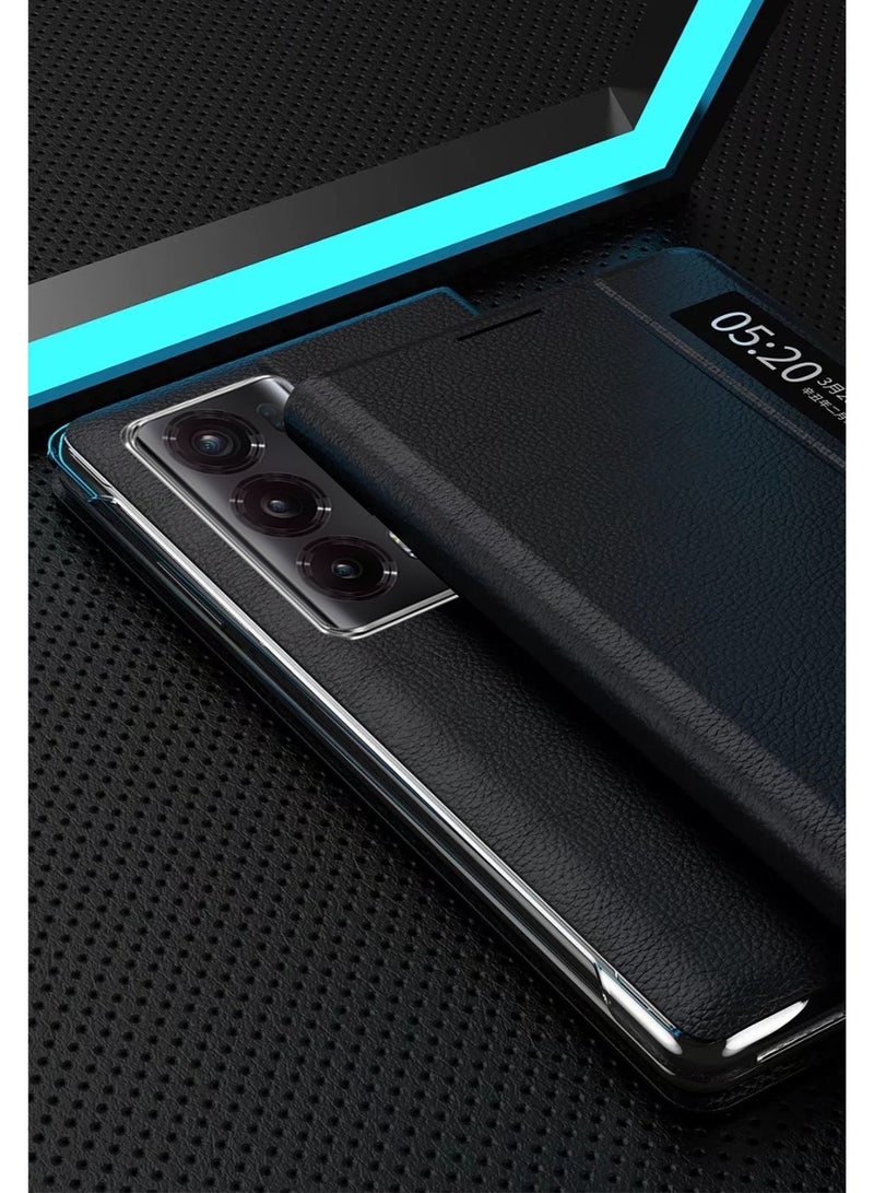 general Case Compatible with Fold Case For Honor Magic V2 Hinge Protective Case Leather With Shell Stand Shockproof Honor Magic V2 Cover case - Image 3